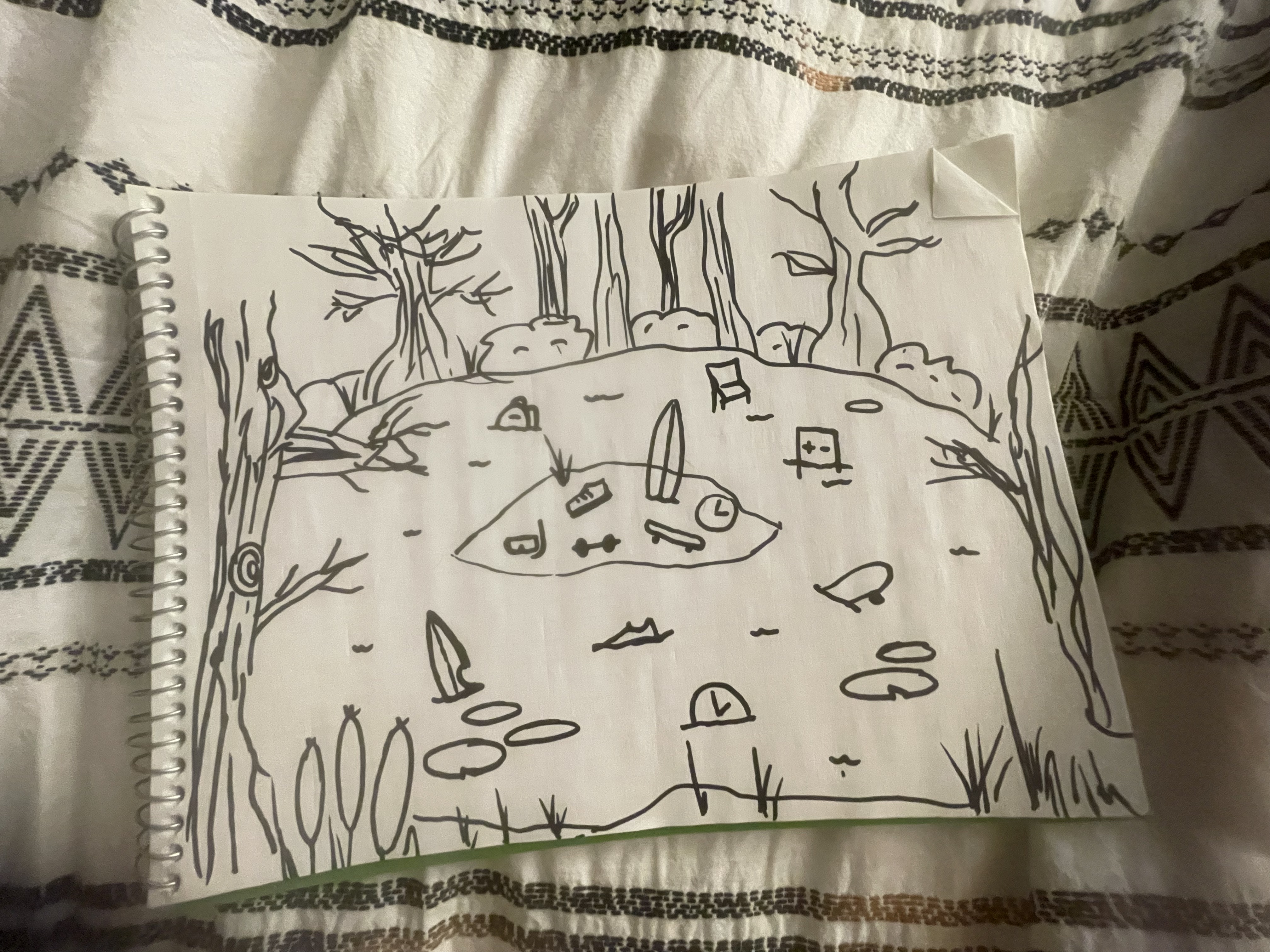 Paper sketch of my idea